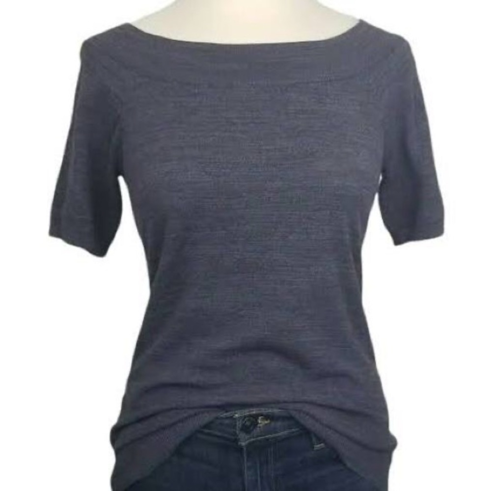 Ann Taylor Loft Boat Neck Knit Sweater